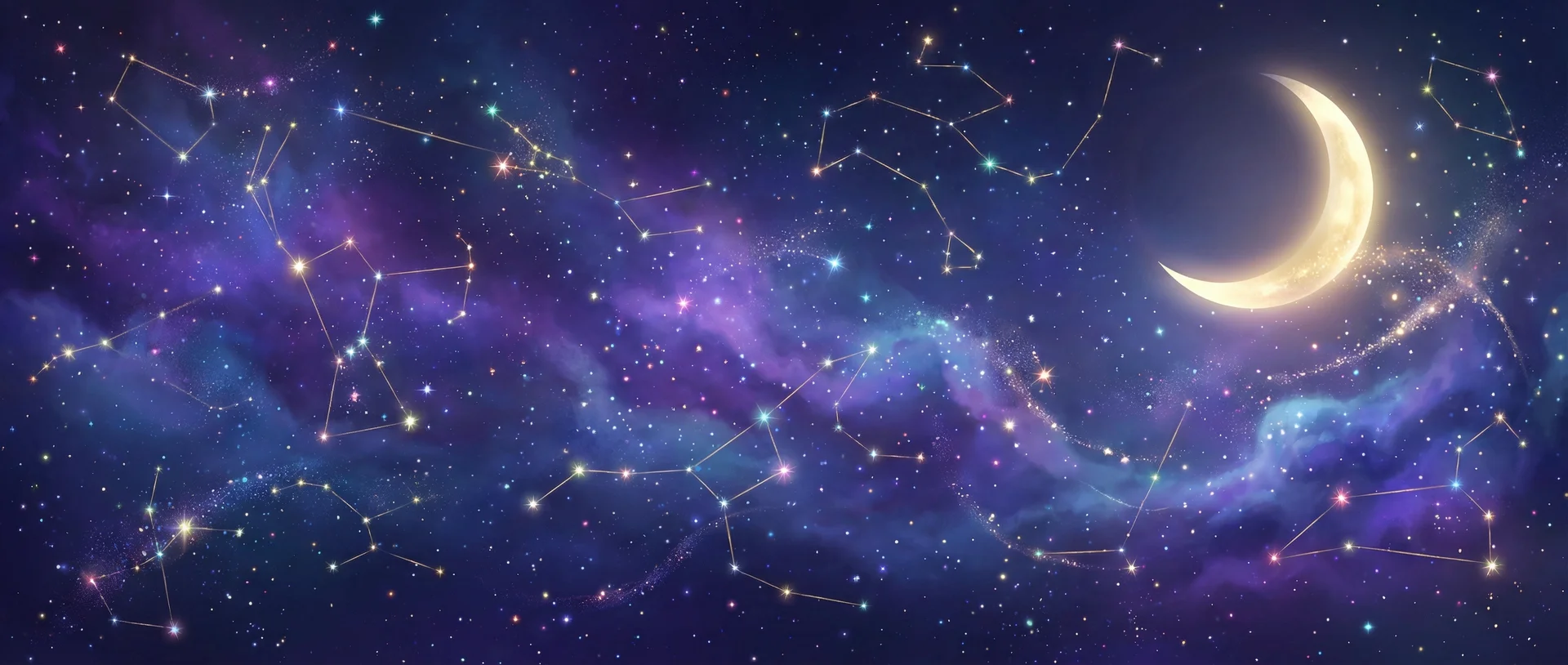 星空背景 - 黑料网 hlw | 每日星座运势与塔罗占卜